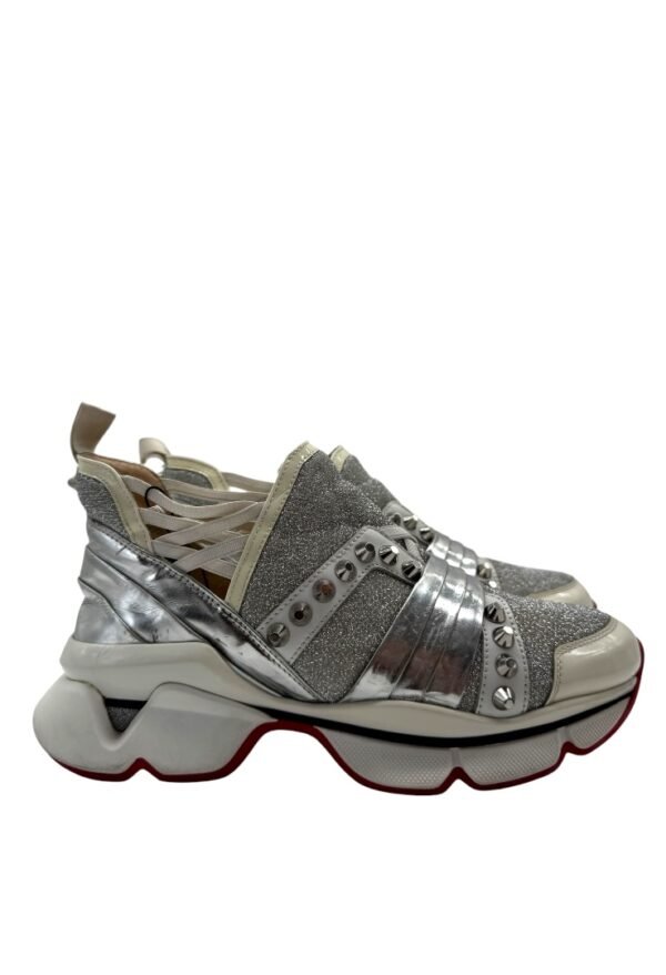 LOUBOUTIN- RUN  STUD SNEAKERS - Image 7